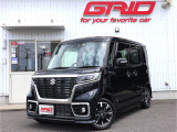 存在感を強めた、際立つスタイル。スペーシアカスタム HYBRID-XS 4WD入庫です☆ 【自社認証工場完備】購入後のメンテナンスもお任せください♪ お問合せは【025-290-7779 GRID】までお気軽に。