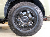 BFGOODRICHのALL-TERREIANタイヤ サイズ235/85R16 とても重厚感のあるタイヤです