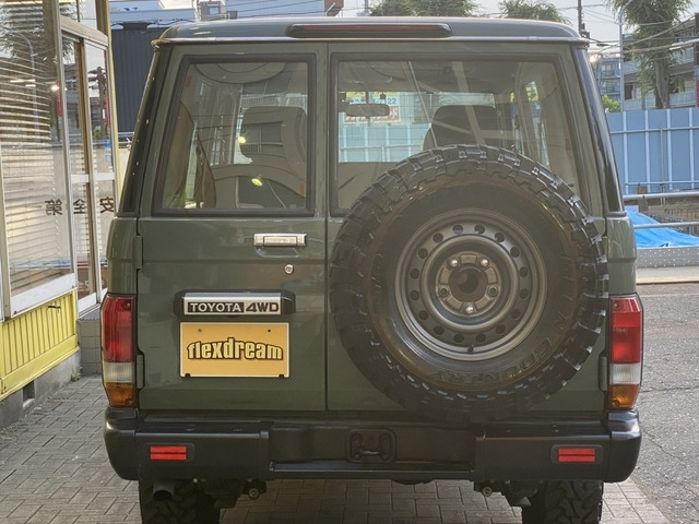 グリーン ランクル70 ±0スチールホイール 5本（中古車 トヨタ