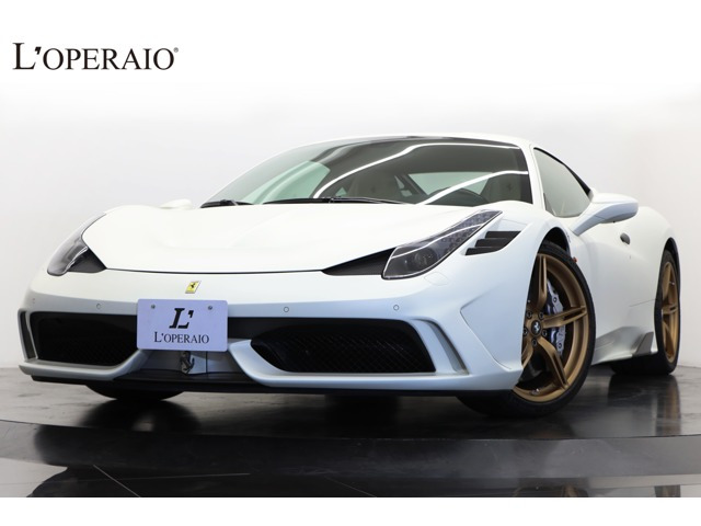 458スペチアーレ F1 DCT 正D車 特注マットカラー クレマレザー