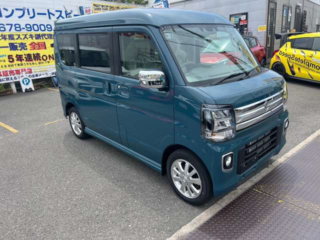 スズキ エブリイワゴン PZターボスペシャル 新型CVT LEDライト 届出