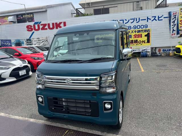 スズキ エブリイワゴン PZターボスペシャル 新型CVT LEDライト 届出