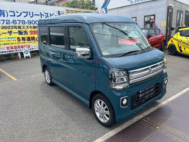 y*y様 スズキ エブリイワゴンPZターボ 新車外し 左ヘッドライト スズキ エブリイワゴン PZターボスペシャル 新型CVT LEDライト 届出