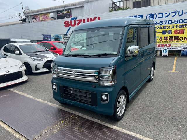 スズキ エブリイワゴン PZターボスペシャル 新型CVT LEDライト 届出