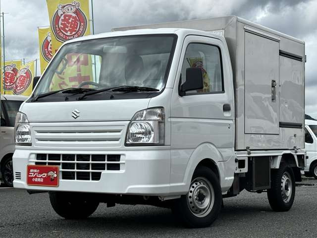 中古車 スズキ キャリイ 低温冷凍車 1WAY サ‐もキング -20度設定 バックカメラ ETC の中古車詳細 (55,000km, ホワイト,  福岡県, 190万円) | 中古車情報・中古車検索なら【車選びドットコム（車選び.com）】