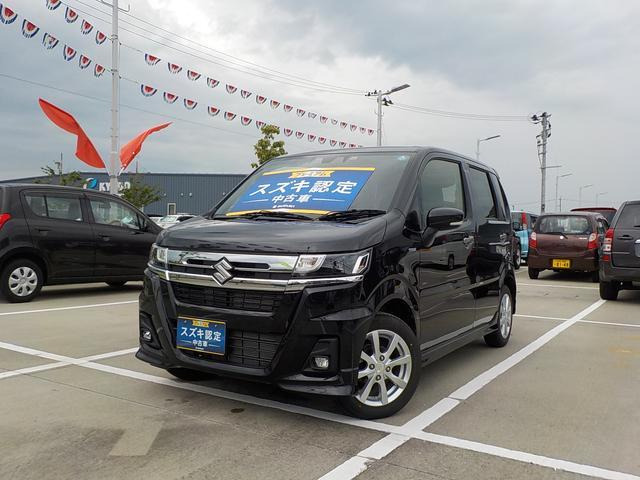 中古車 スズキ ワゴンRカスタムZ ハイブリッド(HYBRID) ZX の