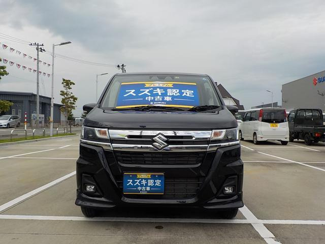 中古車 スズキ ワゴンRカスタムZ ハイブリッド(HYBRID) ZX の