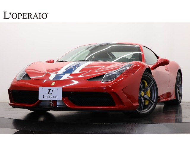 458スペチアーレ F1 DCT 正規D リフティング レーシングストライプ