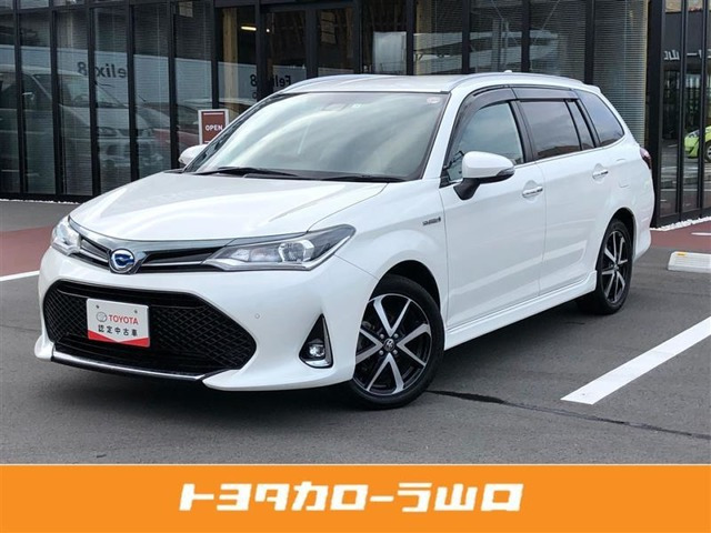 中古車 トヨタ カローラフィールダー 1.5 ハイブリッド G W×B の中古車詳細 (129,000km, パールマイカ, 山口県, 108万円)  | 中古車情報・中古車検索なら【車選びドットコム（車選び.com）】