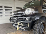 エヌズオリジナルH2スタイルフロントバンパーとオフロードバンパーを装着。