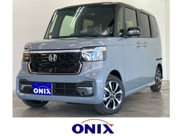 N-BOXカスタム コーディネートスタイル 2トーン 届出済未使用車/衝突被害軽減/両側電動