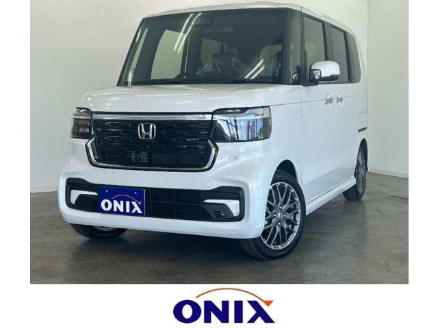 N-BOXカスタム ターボ 届出済未使用車/衝突被害軽減/両側電動