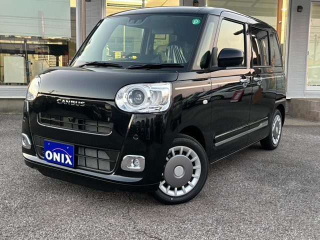ムーヴキャンバス セオリー G 届出済未使用車/衝突被害軽減/全方位カメラ