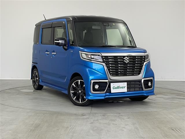 中古車 スズキ スペーシアカスタム ハイブリッド(HYBRID) XSターボ 4WD 修復歴無し の中古車詳細 (66,000km,  ブリスクブルーメタリック/ブラック2トーンルーフ, 新潟県, 144.1万円) | 中古車情報・中古車検索なら【車選びドットコム（車選び.com）】