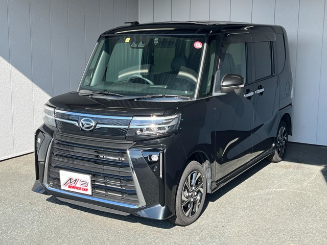 タントカスタム X 4WD メモリーナビ LEDライト 前方ドラレコ
