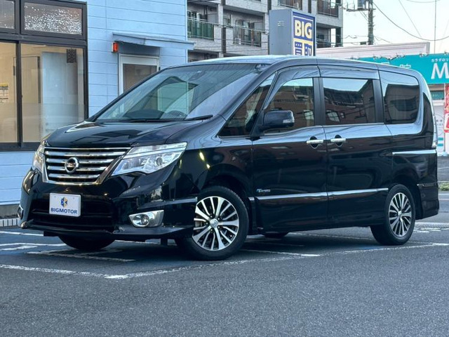 中古車 日産 セレナ 2.0 ハイウェイスター Vセレクション+Safety II S-HYBRID の中古車詳細 (58,500km,  ダイヤモンドブラック(P), 神奈川県, 159.9万円) | 中古車情報・中古車検索なら【車選びドットコム（車選び.com）】