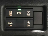 運転席回りのスイッチで安全装備のON/OFFも簡単に!