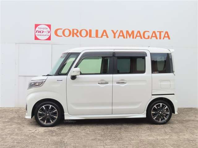 中古車 スズキ スペーシアカスタム ハイブリッド(HYBRID) XSターボ 4WD の中古車詳細 (44,000km, パールマイカ, 山形県,  187万円) | 中古車情報・中古車検索なら【車選びドットコム（車選び.com）】