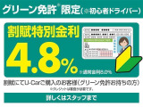 グリーン免許の方限定で4.8%の特別金利をご利用いただけます。