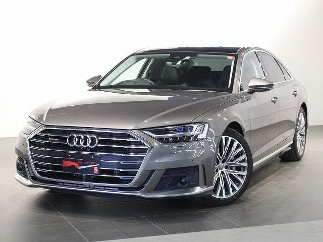 中古車 アウディ A8 55 TFSI クワトロ 4WD の中古車詳細 (28,000km, シルバーグレー, 京都府, 458万円) | 中古車 情報・中古車検索なら【車選びドットコム（車選び.com）】