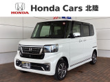 全国納車可 第三者機関証明書付 Honda SENSING 新車保証 試乗禁煙車 ナビLXU-214NBi フルセグ Rカメラ マルチビュ-  ドラレコ装備のN-BOXカスタム ベースグレード入庫!