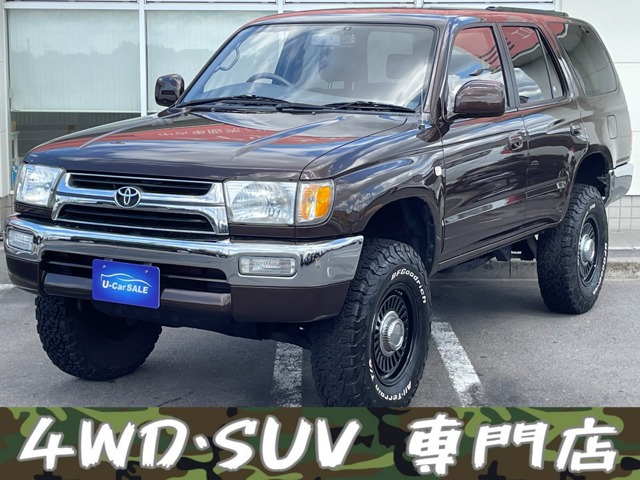 ハイラックスサーフ 2.7 SSR-X 4WD ナローリフトUP前後メッキBFタイヤ記録簿