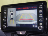 パノラミックビューモニターシステムが付いているので車の上から見た映像が確認できますよ。