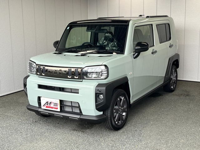 タフト G ダーククロム ベンチャー 4WD 届出済未使用車 ムーンルーフ バックカメラ