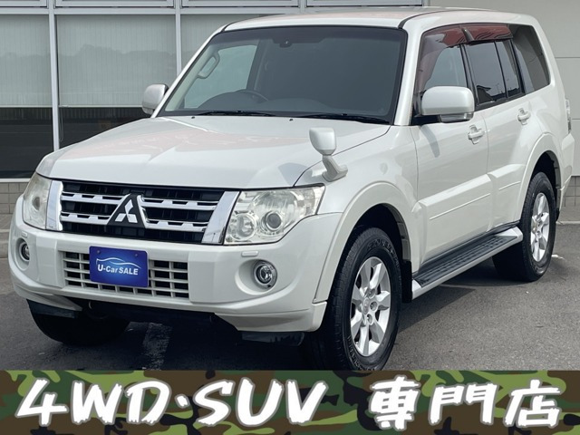 中古車 三菱 パジェロ 3.2 ロング エクシード ディーゼル 4WD 1オーナー 記録簿 ナビ BT 席ヒーター ETC の中古車詳細  (139,000km, パールホワイト, 埼玉県, 169.9万円) | 中古車情報・中古車検索なら【車選びドットコム（車選び.com）】