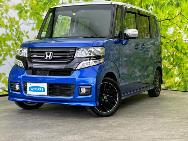 中古車 ホンダ N-BOXカスタム G ターボ Lパッケージ の中古車詳細 (42,690km, ブリリアントスポーティブルー・Mシルバー, 茨城県,  109.9万円) | 中古車情報・中古車検索なら【車選びドットコム（車選び.com）】