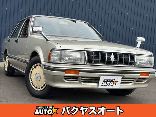 中古車 日産 セドリックセダン 2.0 V20Eスーパーカスタム 純正5速 元77ナンバー Y31 修復歴無し の中古車詳細 (101,000km,  イエローイッシュシルバー, 千葉県, 98万円) | 中古車情報・中古車検索なら【車選びドットコム（車選び.com）】