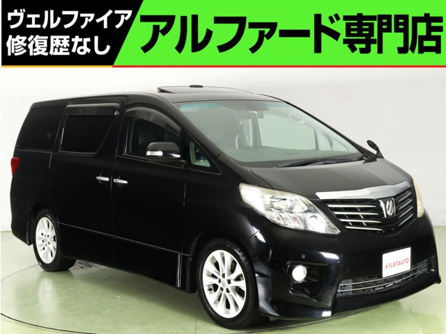 中古車 トヨタ アルファード 3.5 350S Cパッケージ プレミアムサウンド サンル-フ 電動シ-ト の中古車詳細 (81,000km,  ブラック, 千葉県, 109万円) | 中古車情報・中古車検索なら【車選びドットコム（車選び.com）】