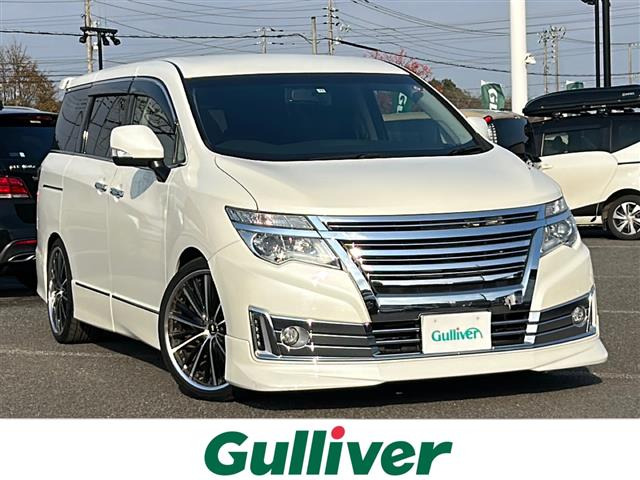 エルグランド 2.5 ライダー 黒クロスシート マニュアルシート 4WD ワンオーナー