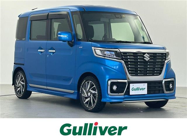 中古車 スズキ スペーシアカスタム ハイブリッド(HYBRID) XSターボ 4WD 4WD ワンオーナー の中古車詳細 (36,000km,  ブリスクブルーM, 福井県, 166.4万円) | 中古車情報・中古車検索なら【車選びドットコム（車選び.com）】