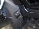 ETC車載器付きです。高速道路の料金所もスムーズに通過できます。※セットアップ費用は別途必要です。