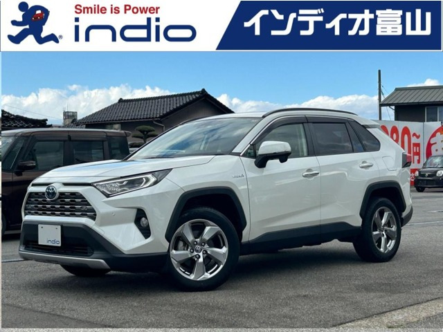 RAV4 2.5 ハイブリッド G E-Four 4WD 純正ナビ セーフティセンス ETC Bカメラ