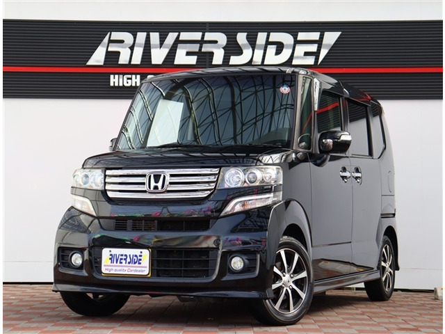 中古車 ホンダ N-BOX+ G ターボパッケージ 8インチナビバックカメラHIDライト の中古車詳細 (116,000km, ブラック ...