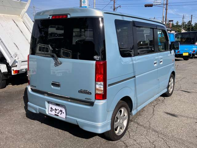 中古車 スズキ エブリイワゴン PZターボスペシャル 4WD の中古車詳細 (56,000km, ライトブルー, 長野県, 65万円) | 中古車 情報・中古車検索なら【車選びドットコム（車選び.com）】