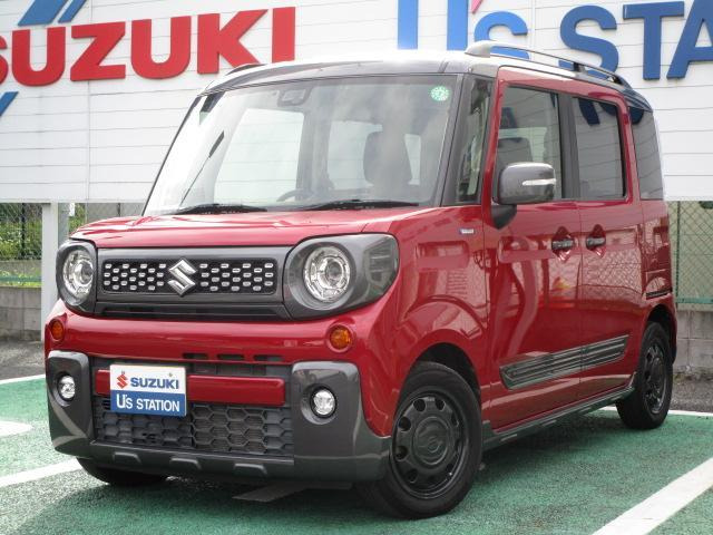 中古車 スズキ スペーシアギア ハイブリッド(HYBRID) XZターボ MK53 の中古車詳細 (77,000km, アカ, 茨城県, 113万円)  | 中古車情報・中古車検索なら【車選びドットコム（車選び.com）】