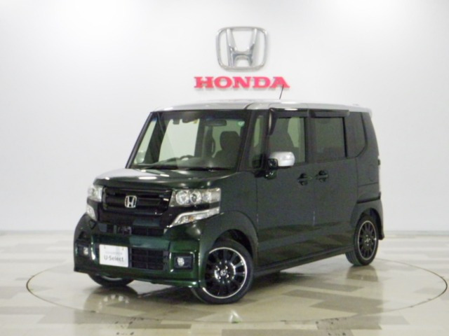 中古車 ホンダ N-BOXカスタム G ターボ Lパッケージ の中古車詳細 (45,000km, ブリティッシュグリーン・パール, 東京都,  97万円) | 中古車情報・中古車検索なら【車選びドットコム（車選び.com）】