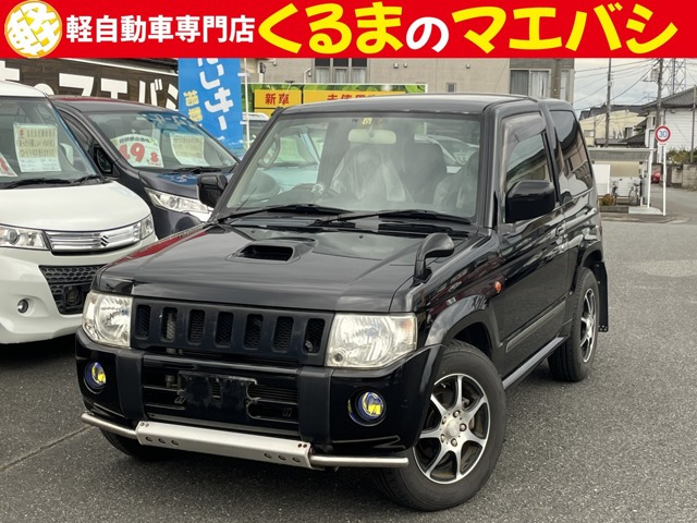 中古車 三菱 パジェロミニ VR 4WD 4WD MT ターボ ナビ TV CD DVD ETC の中古車詳細 (102,000km, ブラック,  群馬県, 24.8万円) | 中古車情報・中古車検索なら【車選びドットコム（車選び.com）】