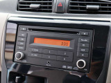 CDデッキがついております、CD・AM・FM・AUXを使って頂くことが可能です。