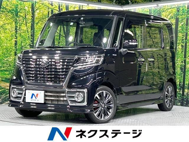 中古車 スズキ スペーシアカスタム ハイブリッド(HYBRID) XS の中古車詳細 (44,883km, ブルーイッシュブラックパール3, 北海道,  161.3万円) | 中古車情報・中古車検索なら【車選びドットコム（車選び.com）】