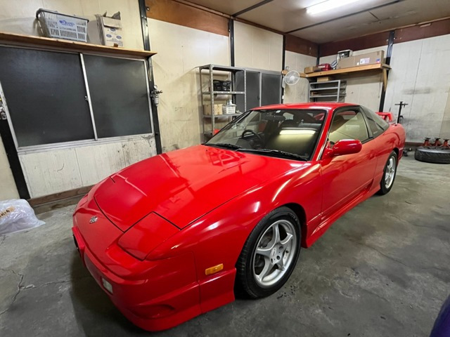 180SX 2.0 タイプX 純正フルエアロ リヤスポ SSRアルミ