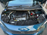直噴1.6Lエンジン。タイミングチェーン駆動式でベルト交換コストはかかりません。