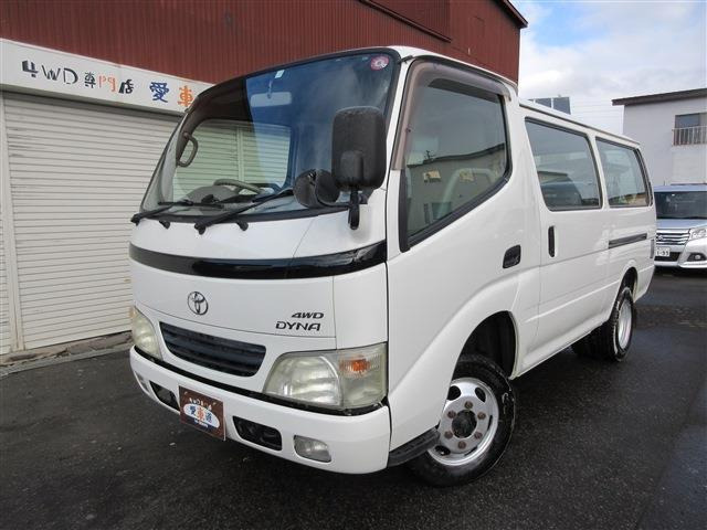 ダイナルートバン 2.5 フルジャストロー ディーゼル 4WD 社外ナビ TV 走行8.3万キロ