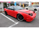 180SX 2.0 タイプR 赤全塗装 5MT ターボ ボンネット改