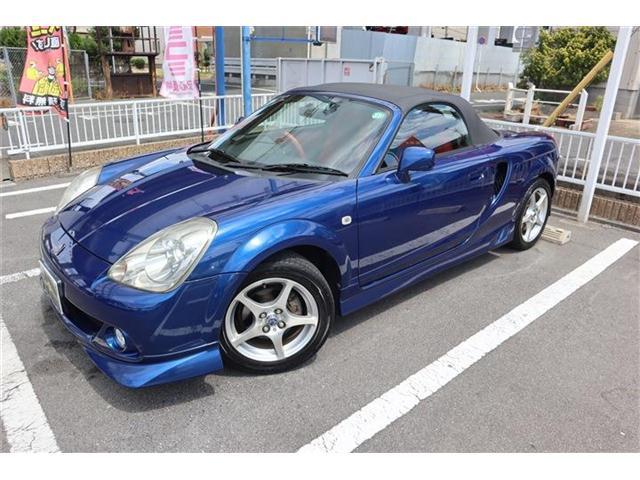 中古車 トヨタ MR-S 1.8 Sエディション シーケンシャル ミッドシップ SQ オープントップ幌 の中古車詳細 (42,000km,  ダークブルー, 岡山県, 143万円) | 中古車情報・中古車検索なら【車選びドットコム（車選び.com）】