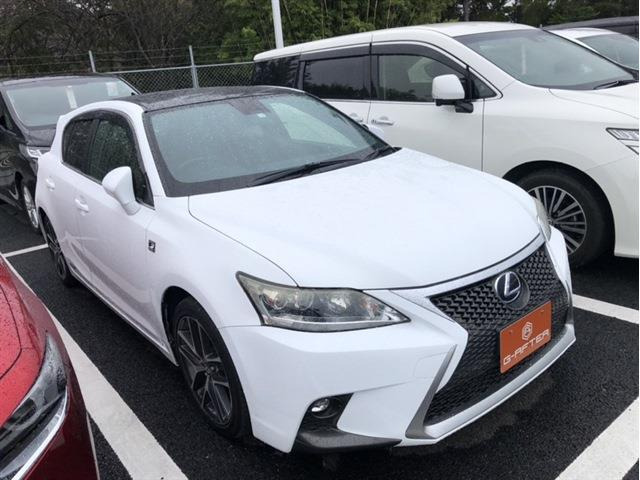 CT 200h Fスポーツ 中期型メーカーナビ地デジOP専用赤革シート