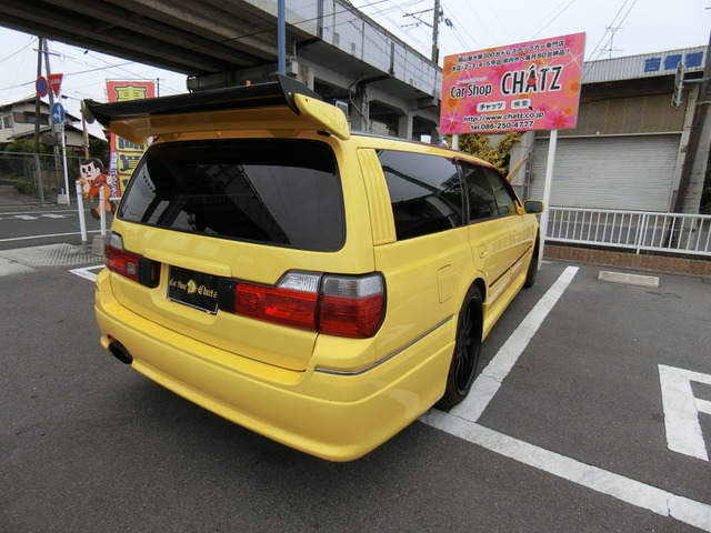 中古車 日産 ステージア 2.5 25X FOUR 4WD 黄全塗 R34GT-R 中古車 日産 ステージア 2.5 25X FOUR 4WD 黄全塗 R34GT-R